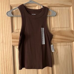 Brown tank top